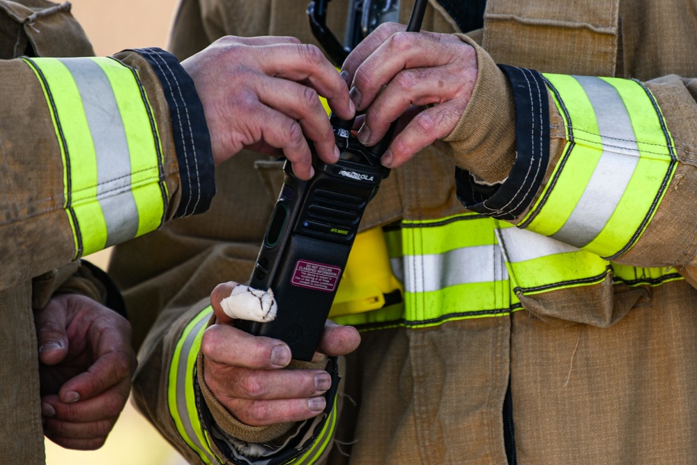 Firefighter's Live-Fire Training