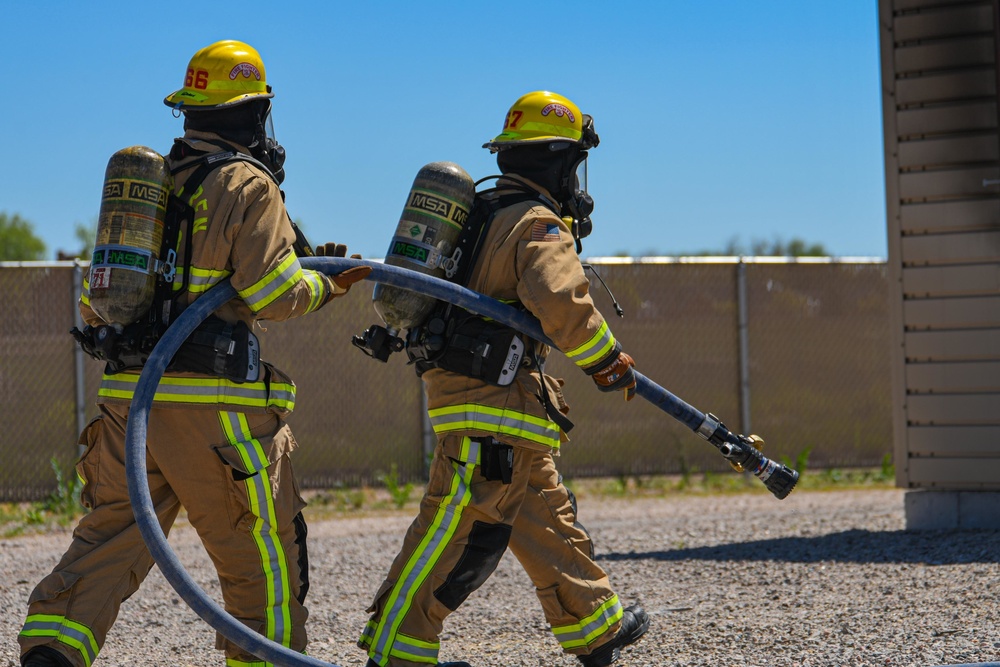 Firefighter's Live-Fire Training