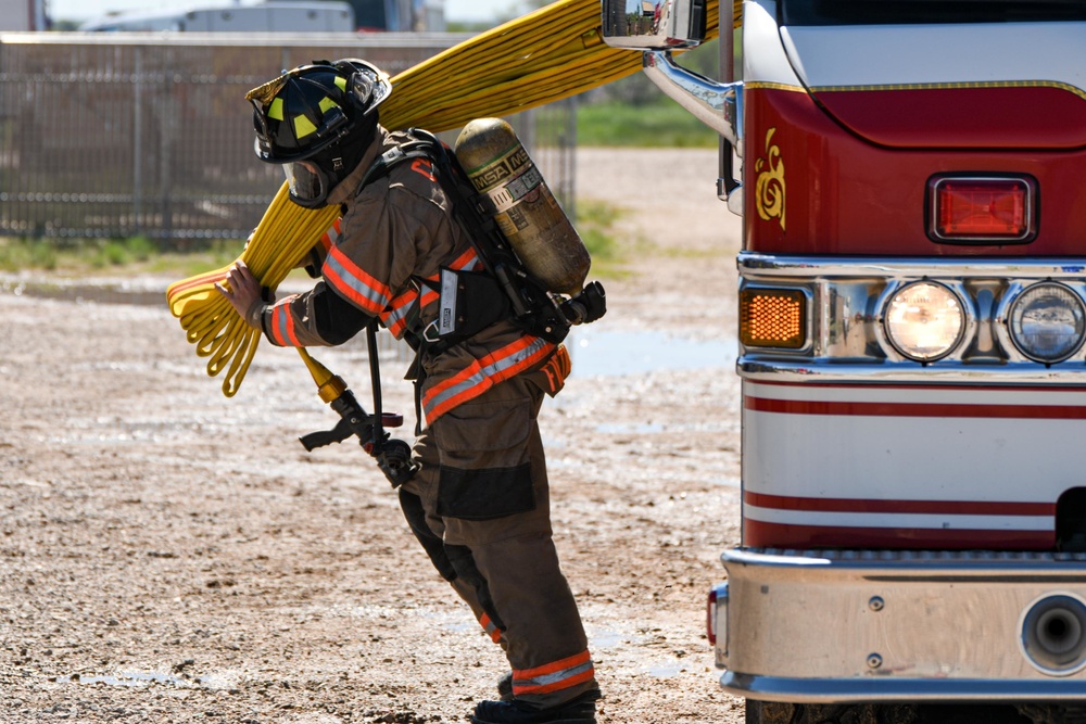 Firefighter's Live-Fire Training