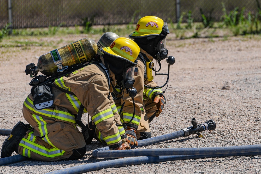 Firefighter's Live-Fire Training