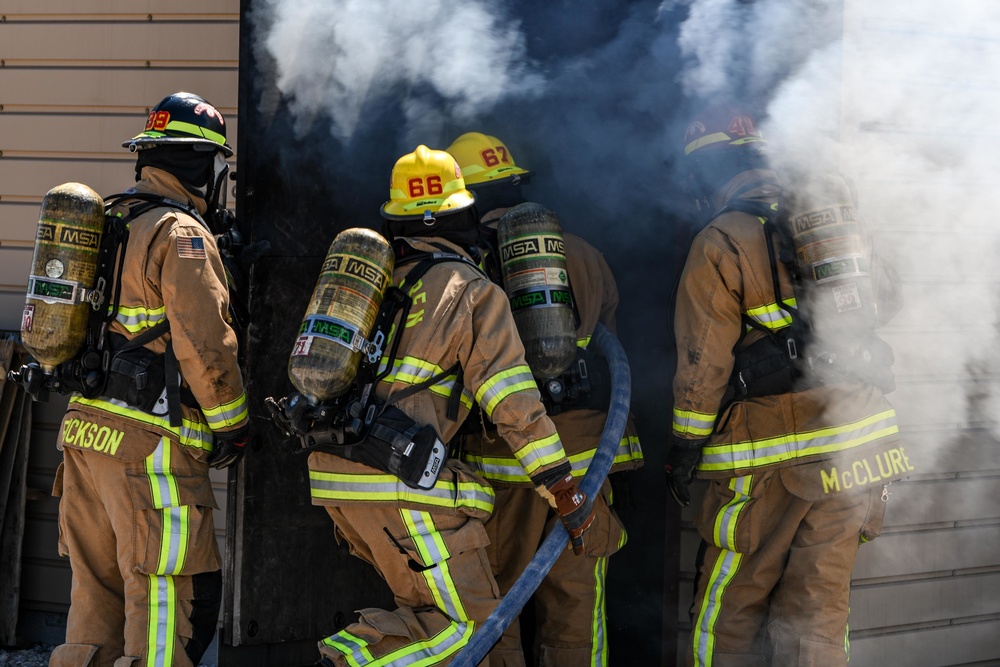 Firefighter's Live-Fire Training