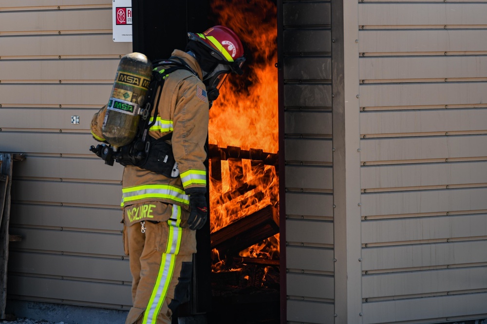 Firefighter's Live-Fire Training