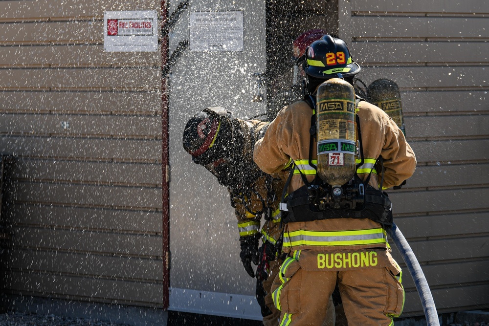 Firefighter's Live-Fire Training