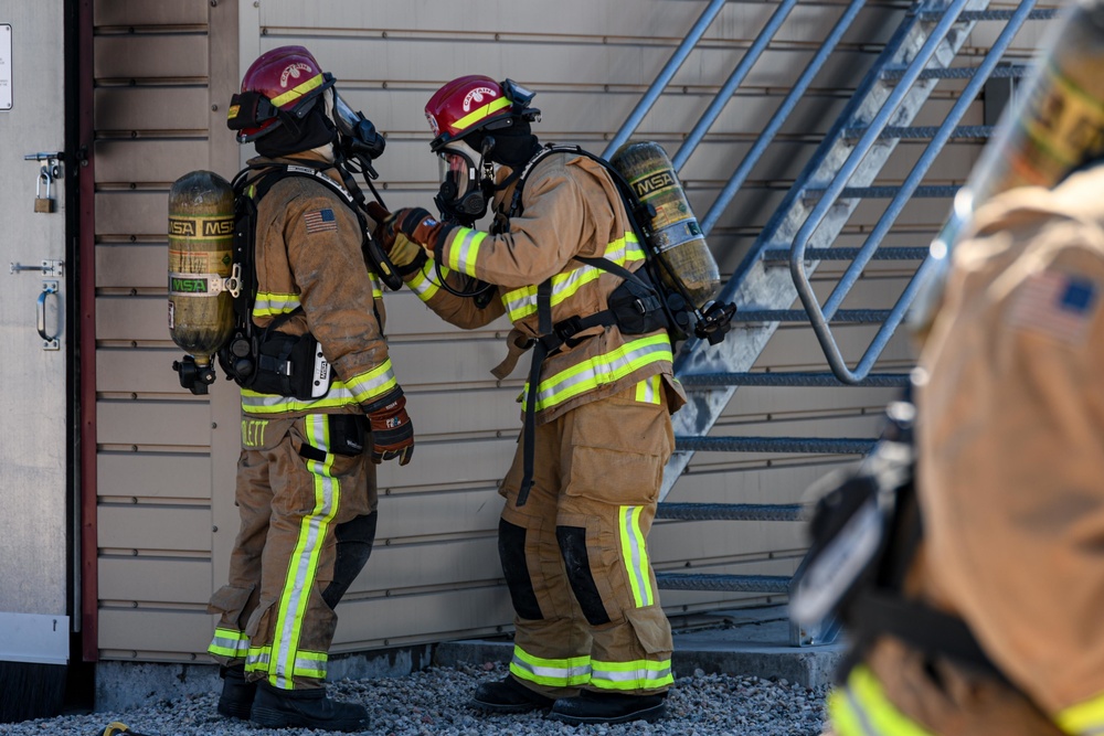 Firefighter's Live-Fire Training