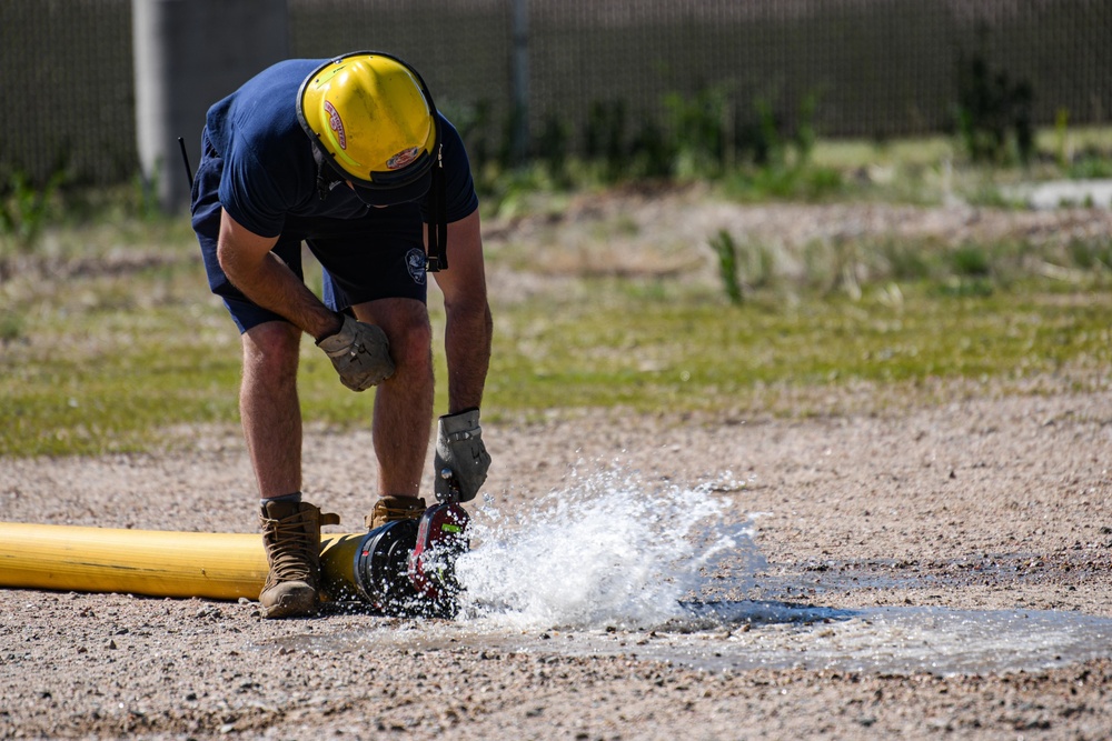 Firefighter's Live-Fire Training