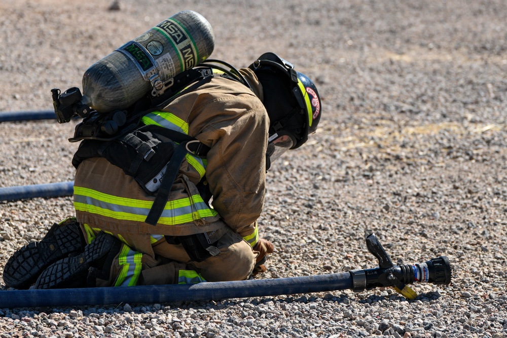 Firefighter's Live-Fire Training