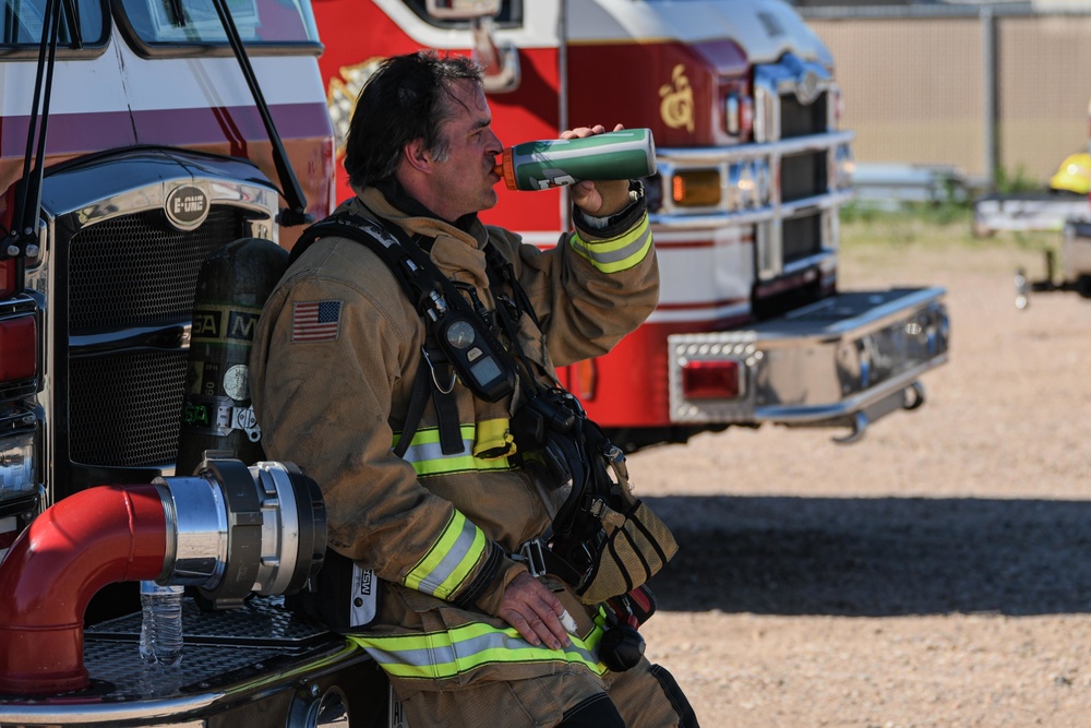 Firefighter's Live-Fire Training