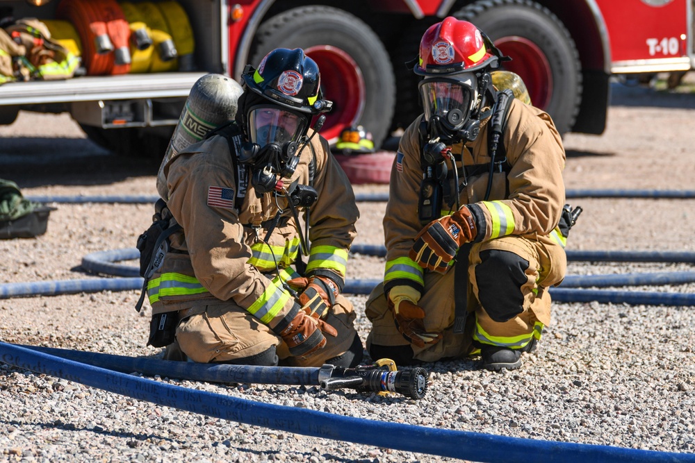 Firefighter's Live-Fire Training