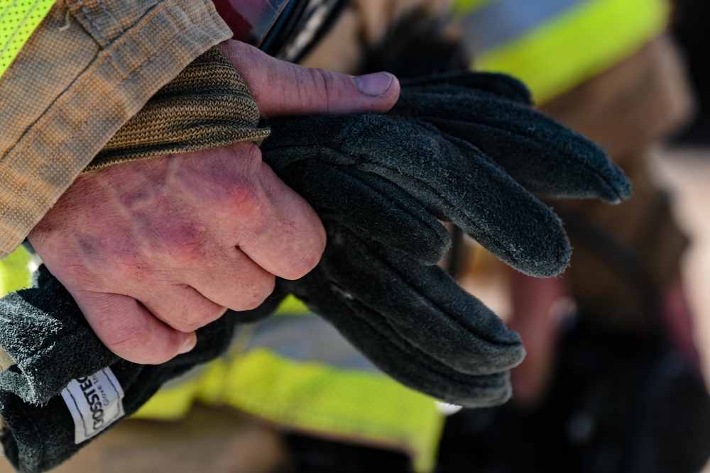 Firefighter's Live-Fire Training