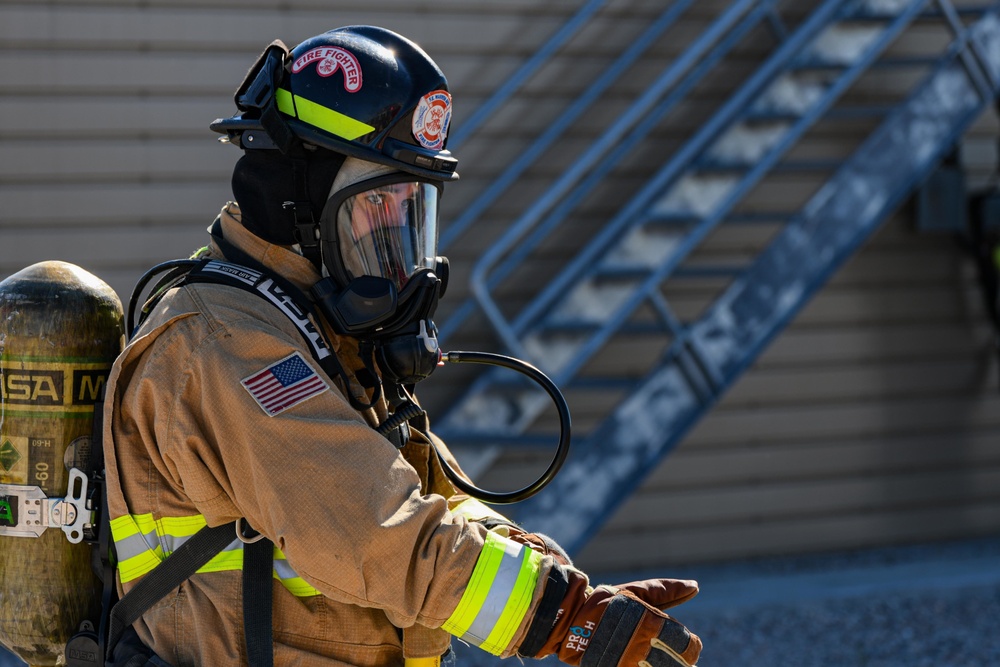 Firefighter's Live-Fire Training