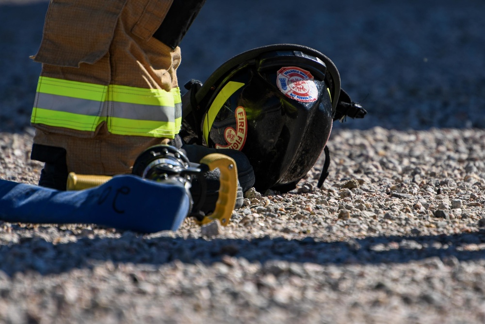 Firefighter's Live-Fire Training