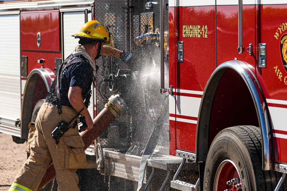 Firefighter's Live-Fire Training