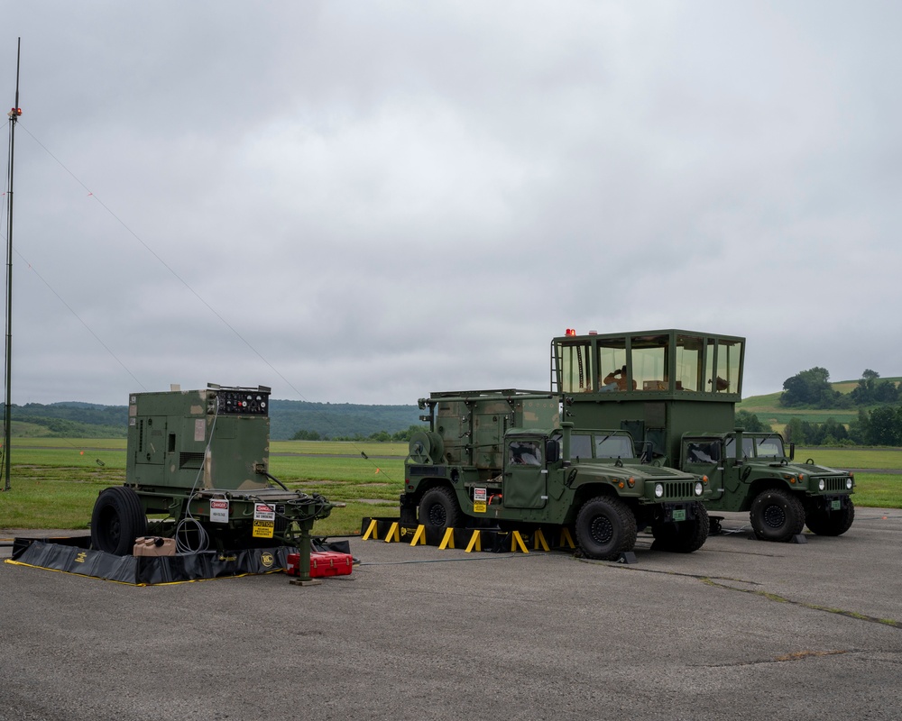 258th ATCS Mobile Air Traffic Control In Action