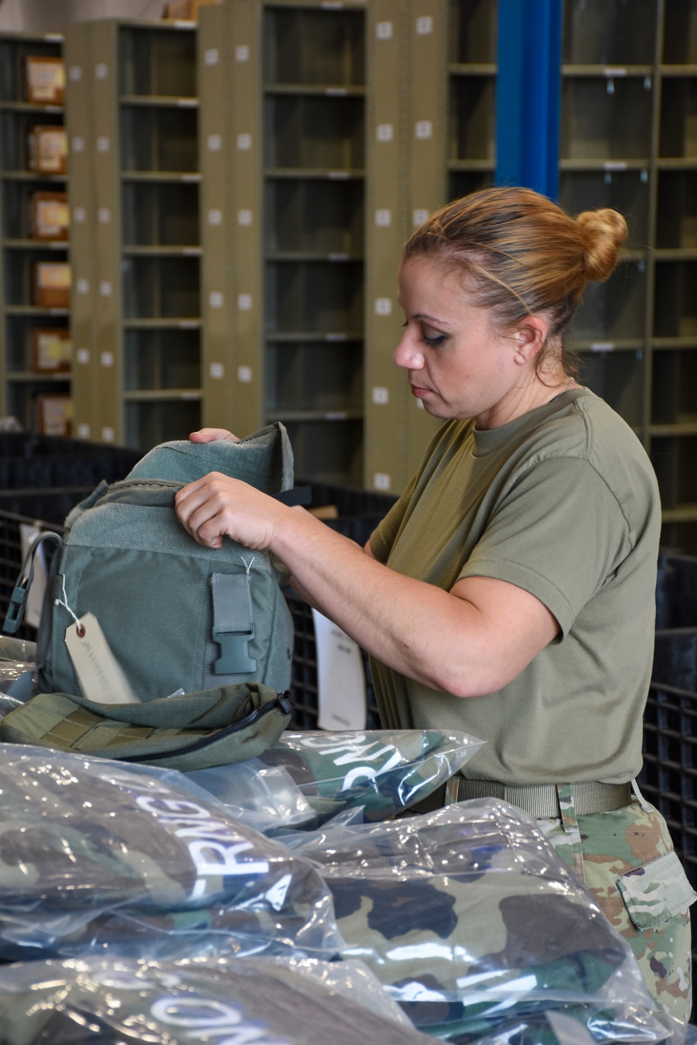 442d Logistics Readiness Squadron creates new organization system for chem gear