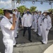 President of the Dominican Republic Boards USS Billings