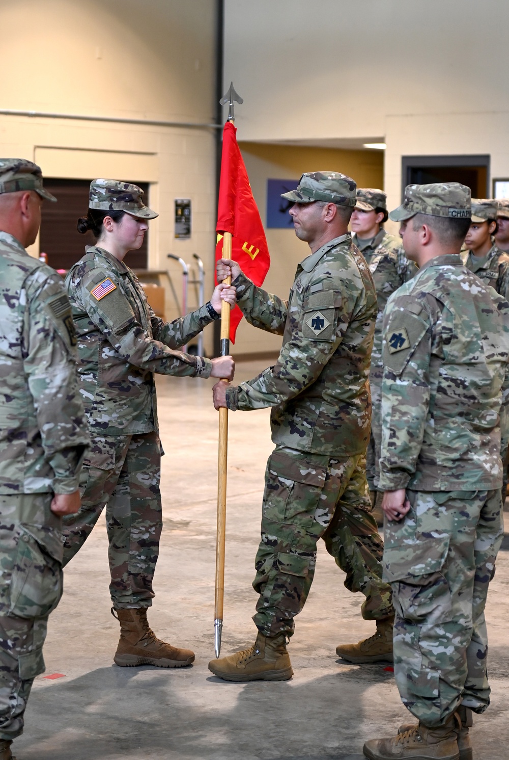 Frazer becomes first woman to lead combat company in 45th IBCT
