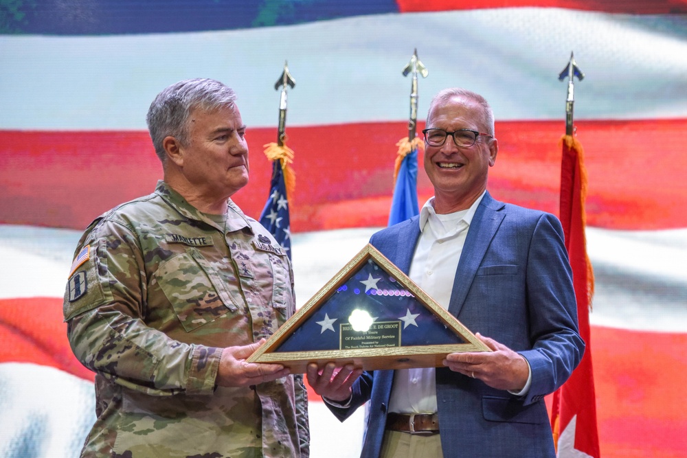 South Dakota Air National Guard Brigadier Generals retire