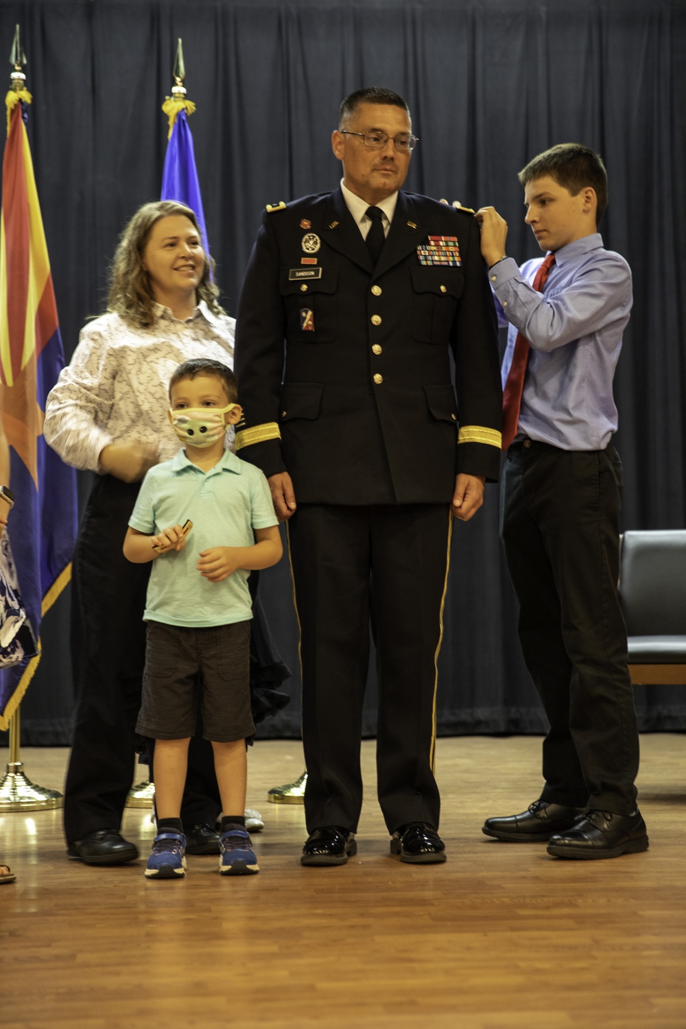 AZNG Deputy Adjutant General Promotes to Brigadier General