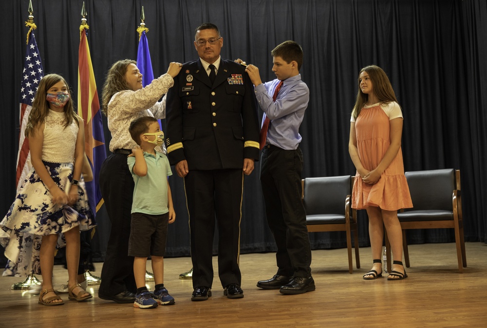 AZNG Deputy Adjutant General Promotes to Brigadier General