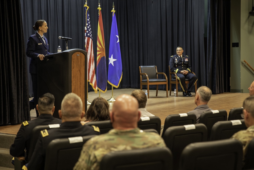 AZNG Deputy Adjutant General Promotes to Brigadier General