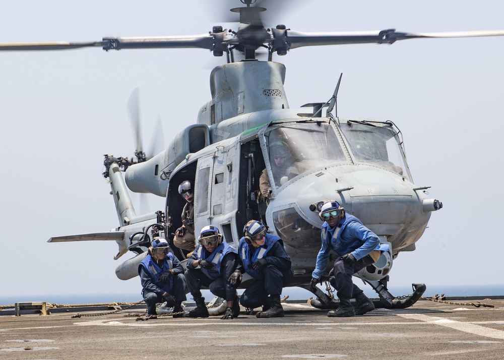 Carter Hall Conducts Flight Operations