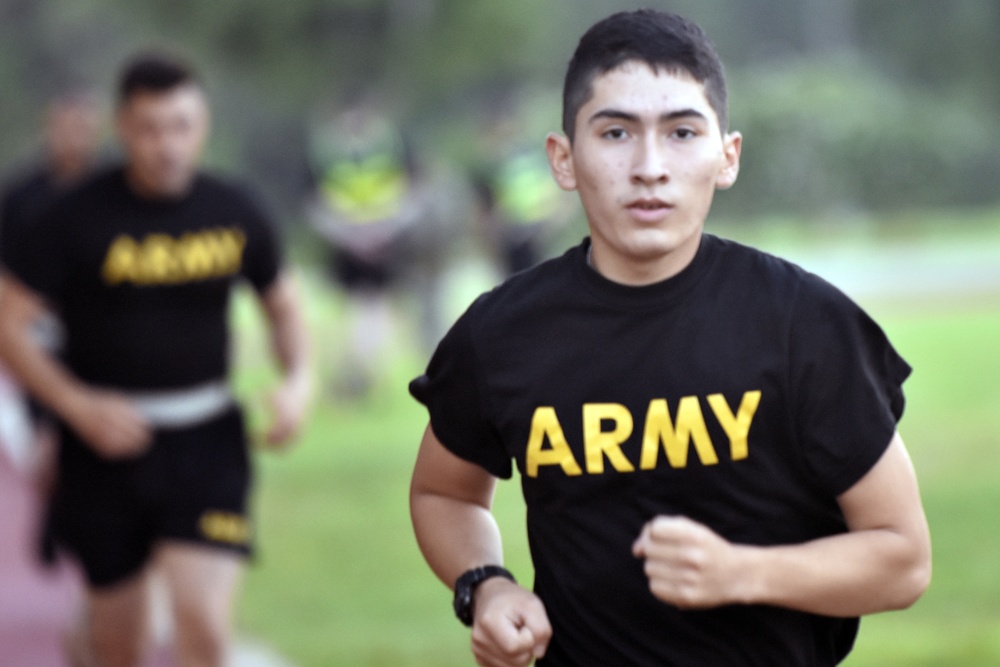 1-13th Aviation Regiment Physical Fitness Training