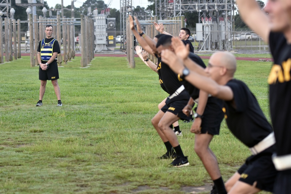 1-13th Aviation Regiment Physical Fitness Training