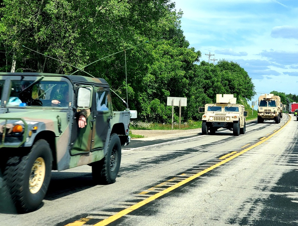 July 2021 training operations at Fort McCoy