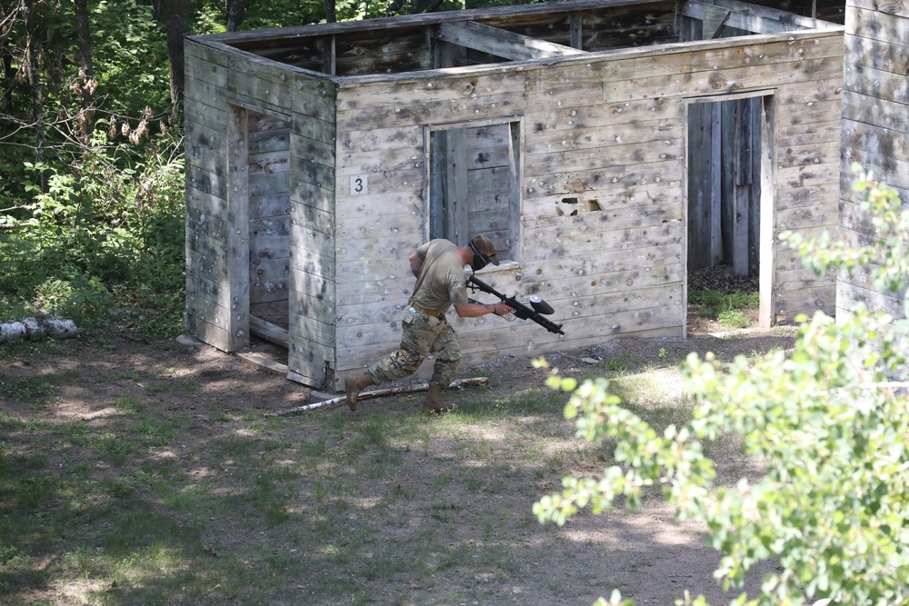 Recruiters host Paintball at Camp Ripley