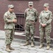 ASG-P commander recognizes the 847th HR CO postal team