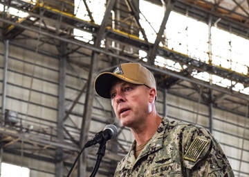 NSA Lakehurst Change of Command