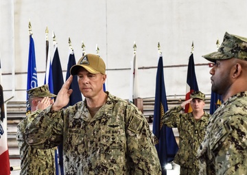 NSA Lakehurst Change of Command