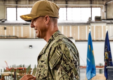 NSA Lakehurst Change of Command