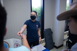 YN2 Brandon earns TCCM Enlisted Person of the Quarter