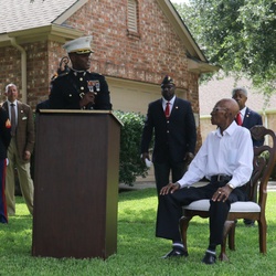 Montford Point Marine Awarded Congressional Gold Medal on 99th Birthday [Image 5 of 9]