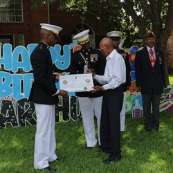 Montford Point Marine Awarded Congressional Gold Medal on 99th Birthday [Image 8 of 9]
