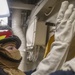 Damage Controlman Secures Doorway
