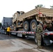 Arkansas Army National Guardsmen perform line haul operations at JRTC