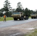 Arkansas Army National Guardsmen perform line haul operations at JRTC