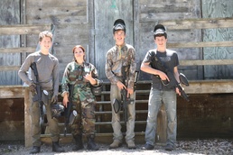 Recruiters host Paintball at Camp Ripley