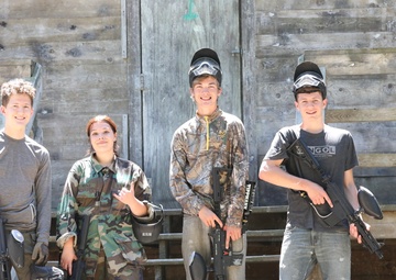 Paintball Recruiting Event on Camp Ripley