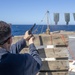 Sailor Fires Pistol During Small Arms Familiarization Course
