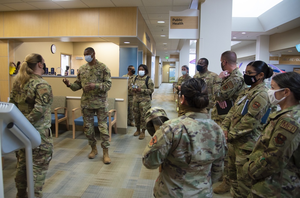 Defense Health Agency Senior Enlisted Leader visits 49th Medical Group