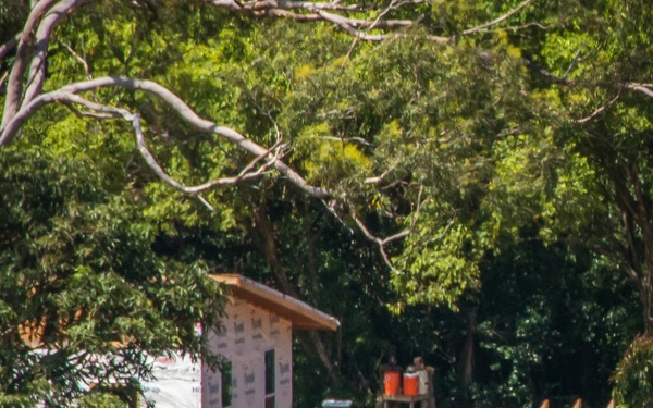 Citizen Airmen, Marines earn Girl Scout construction badge