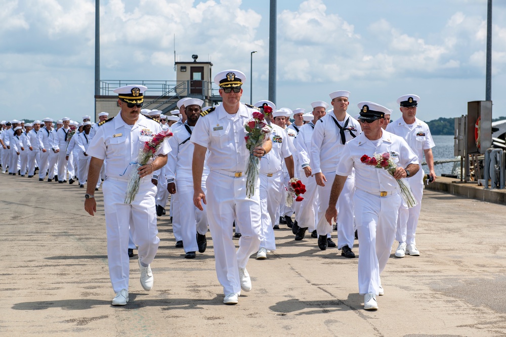 USS Laboon Returns From Deployment