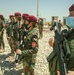 Peshmerga female soldiers run through squad movement drills