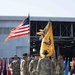 The Lighthorse Soldiers of the 3rd Squadron, 17th Cavalry Regiment welcome their new command sergeant major.