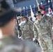 The Lighthorse Soldiers of the 3rd Squadron, 17th Cavalry Regiment welcome their new command sergeant major.