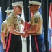 MCRC Sergeant Major Brown relief and appointment ceremony