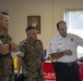 Marine Corps Installations East Commanding General meets with the Camp Lejeune Fire and Emergency Services